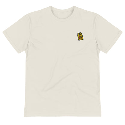 Juice Box Embroidered Sustainable T-Shirt