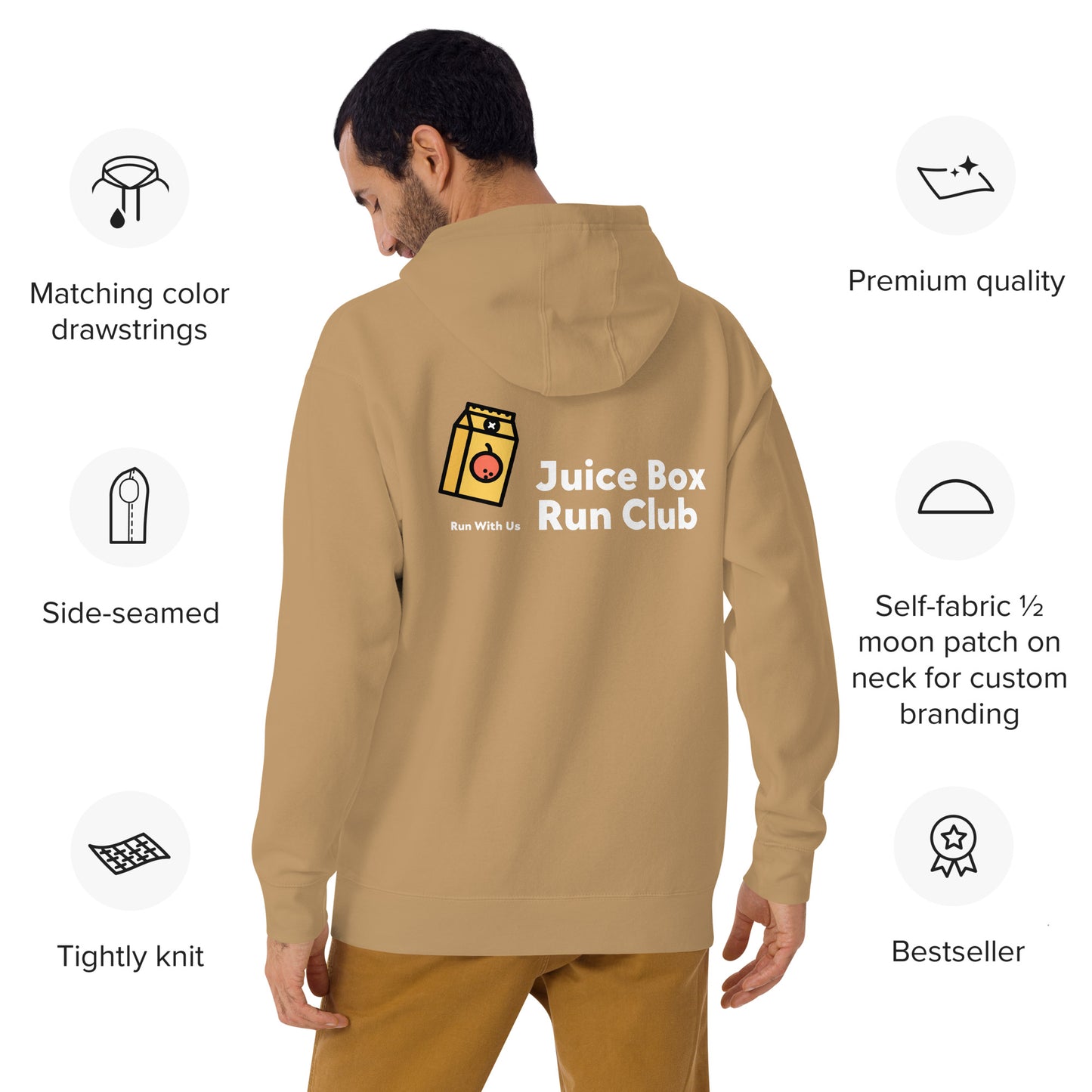 Run With Us Premium Hoodie